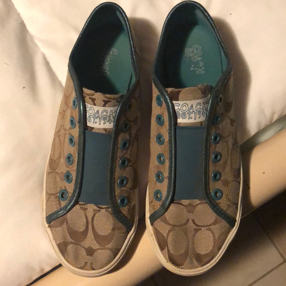Coach slip on sneakers